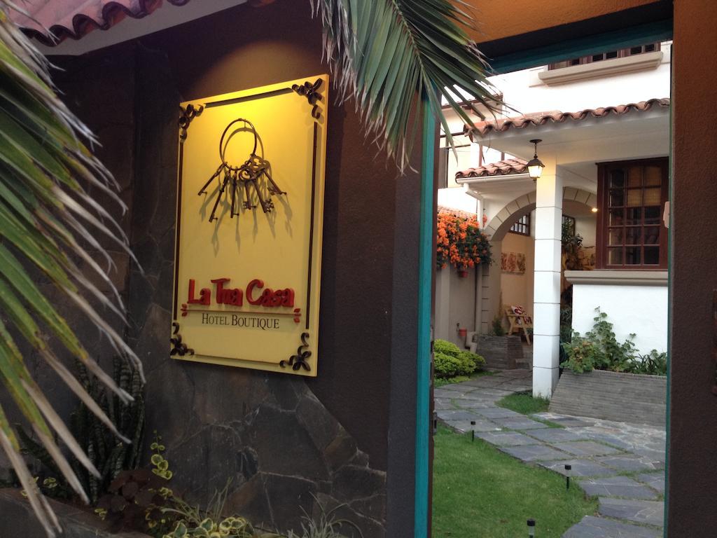 La Tua Casa Hotel Boutique Cochabamba Ngoại thất bức ảnh